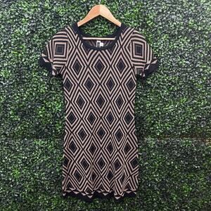 Julian Taylor, New York, Black and Gold Dress, Women’s Size M
